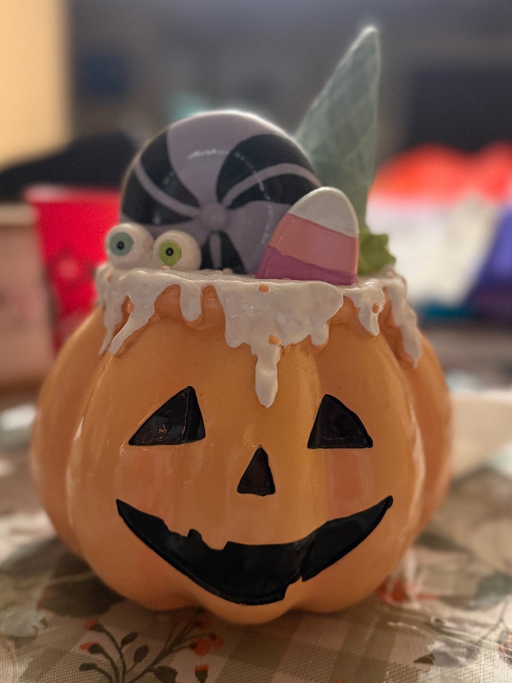 Dessert pumpkin decoration